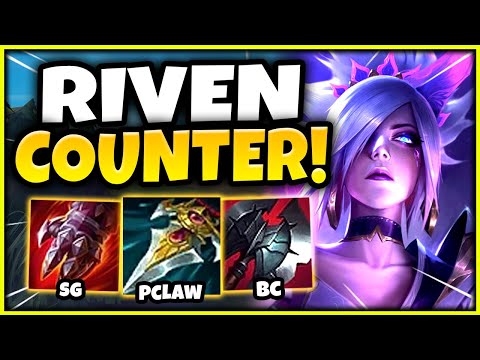 RIVEN'S ASSASSIN PCLAW BUILD! (HARD COUNTER BUILD) - S12 RIVEN TOP GAMEPLAY! (Season 12 Riven Guide)