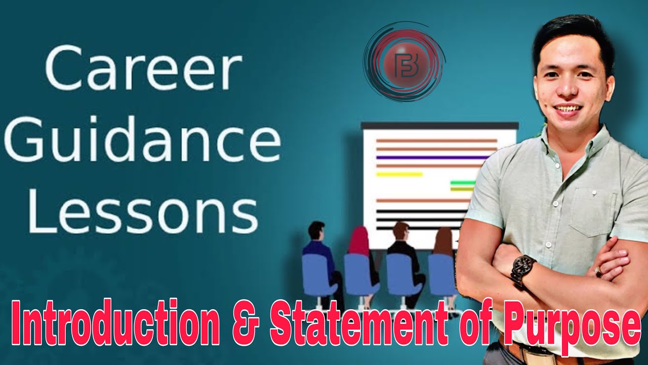 CAREER GUIDANCE INTRODUCTION AND STATEMENT OF PURPOSE | MESSAGE