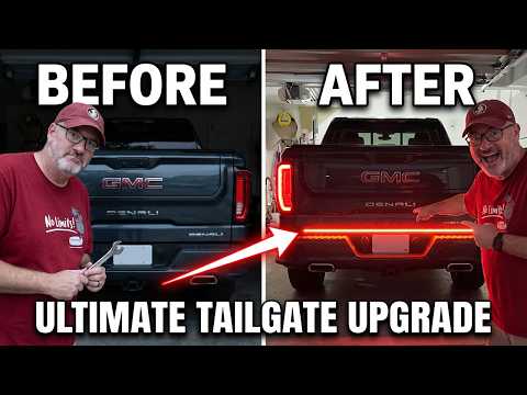 Karlyle Projects - The Ultimate Tailgate Upgrade you have to have! PUTCO Blade LED Light Bar that lights up the night.