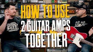 Video thumbnail for How To Use Two Guitar Amps Together [Connections, Phase, Polarity & Why Analog Dry-Through Matters] by That Pedal Show
