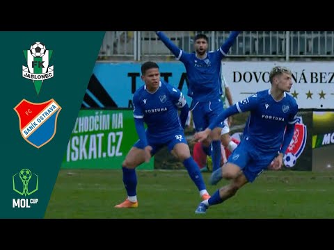 MOL Cup Highlights: FK Jablonec vs. FC Baník Ostrava 0:1 (čtvrtfinále)