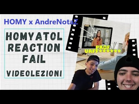 HOMYATOL reagisce ai MIEI VIDEO - FAIL e BESTEMMIE in VIDEO LEZIONE - [reaction speciale]