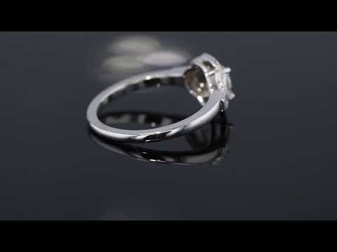 Stunning Edwardian Diamond Engagement Ring (Cushion Center)