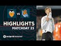 Highlights Valencia CF vs Real Sociedad (1-0)