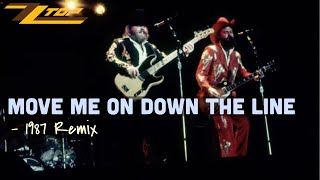 ZZ Top - Move Me on Down the Line (1987 Six Pack Remix)