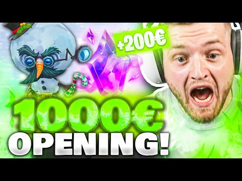😍😱200€ SKIN gezogen! - Mythic Skin & Snowmerdinger! - League of Legends Skin Opening