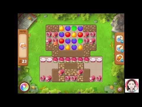 Gardenscapes Level 7070 HD  ✅✅✅✅/5  Easy to Medium Level  Thurs 12.11.20