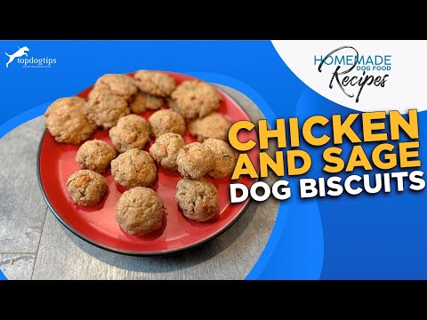 Recipe: Chicken and Sage Dog Biscuits