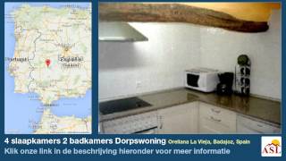 preview picture of video '4 slaapkamers 2 badkamers Dorpswoning te Koop in Orellana La Vieja, Badajoz, Spain'