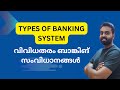 TYPES OF BANKING SYSTEM VISHNUKUMAR MENTOR BANKING CLASS BANKING MALAYALAM CLASS