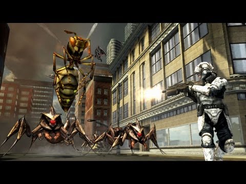 First 30 Minutes: Earth Defense Force: Insect Armageddon [XBOX360/PS3] (720p HD) Part 1/2