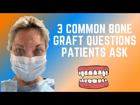2nd YouTube video about are you put to sleep for a dental bone graft