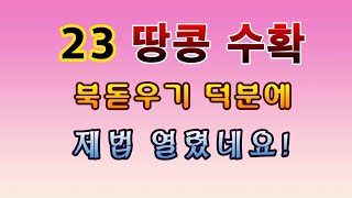 [텃밭농부. 1,234]  23 땅콩 수확. 북돋우기 덕분에 제법 열렸네요 #땅콩재배