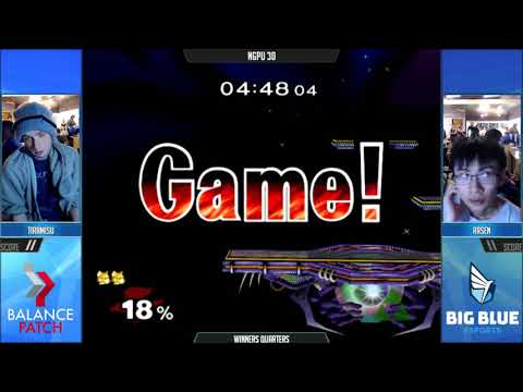 NGPU 30 SSBM - HoG | Tiramisu (Fox) vs. Rasen (Sheik) - Melee WQF
