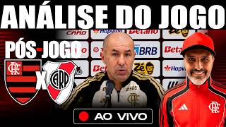 PÓS-JOGO FLAMENGO 2X2 RIVER PLATE AO VIVO! ANÁLISE, NOTÍCIAS E DEBATE! MERCADO DA BOLA DO MENGÃO E+