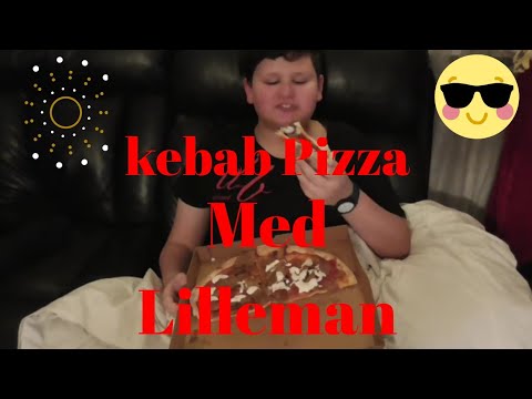 Mukbang - Kebabpizza med Lilleman