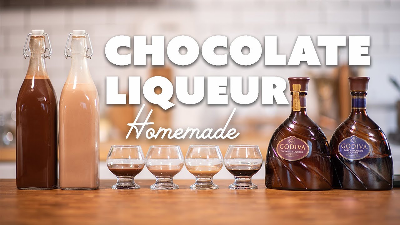Homemade Chocolate Liqueur | FAST EASY RECIPE