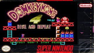 Donkey Kong 4: Rise and Repeat | SMW Romhack [SNES]