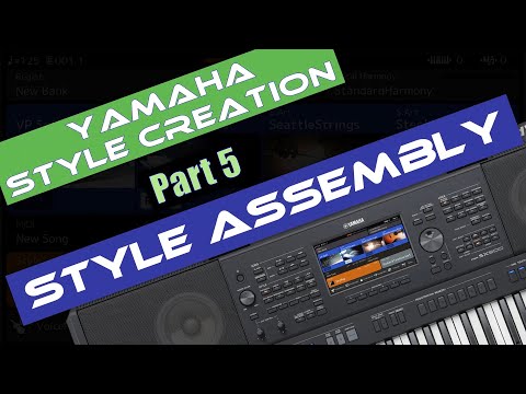 How to copy style tracks | Style Assembly in Yamaha keyboards | Style creation tutorial (Part 5)