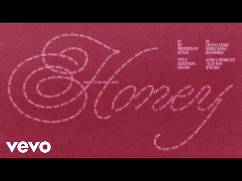 Troye Sivan - Honey (Mura Masa Euphoria Remix / Official Audio)