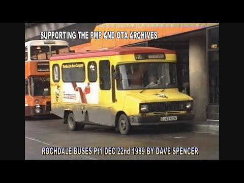 ROCHDALE BUSES DEC 1989