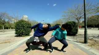 Choreography Aritz Grau ft. Yaiza Llatas - Beat down(Steve Aoki ft Iggy Azalea)||Free Up Family||