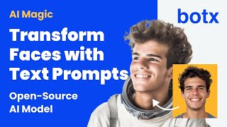 AI Magic: Transform Faces with Text Prompts | Open-Source AI Model Tutorial [No-Code]