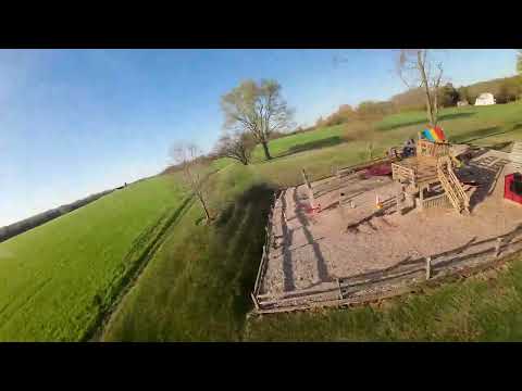 On the way to work, AOS-LR5 quick flight