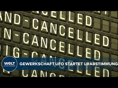 Video Thumbnail: LUFTHANSA-STREIK: Flugbegleitergewerkschaft erklärt Tarifverhandlungen mit Airline für gescheitert