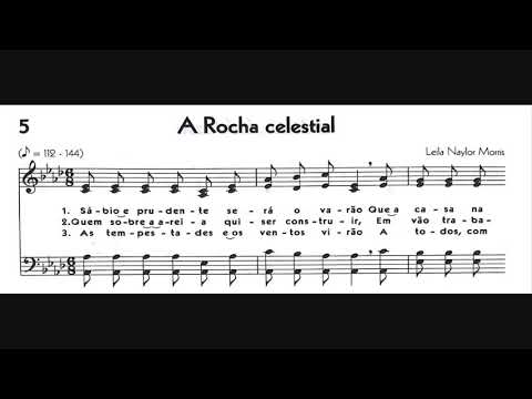 Hinário 5 CCB - Hino 005 - A Rocha celestial - Strings - Teclado Yamaha PSR S670