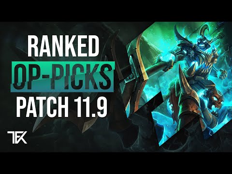 OP-Picks Patch 11.9 | Besten Champions fürs Ranked | german | TFK
