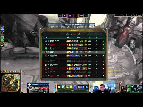 Scarra playing ezreal botlane 4 preseseason 5