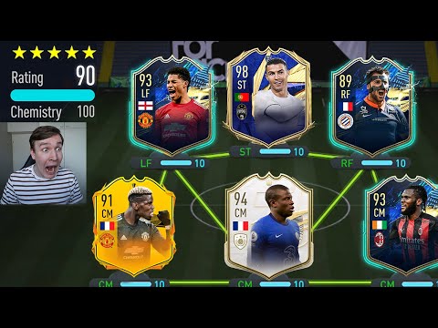 98 TOTY RONALDO + PARAS 190 RATED FUT DRAFT