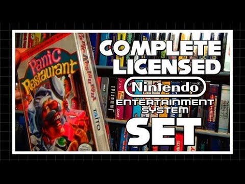 My Complete Licensed NES Set