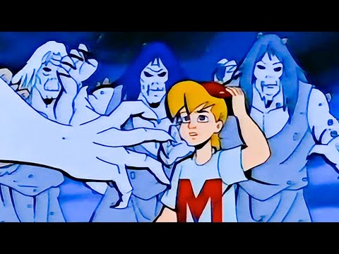 MIGHTY MAX Clip - "Underwater Zombie Battle" (1993)