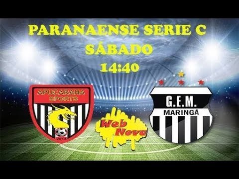 Apucarana Sports 1x0 Gremio Maringa |AO VIVO| PARANAENSE SERIE C