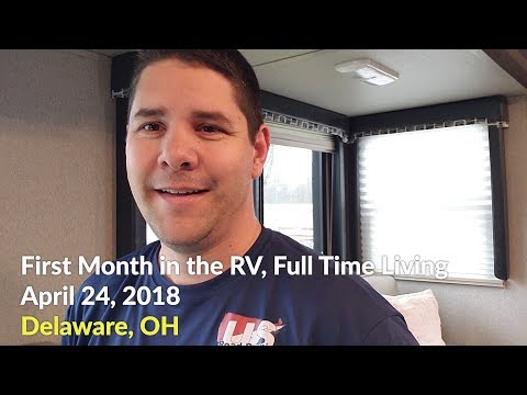 Five Things We did in the First Month of Full Time RV Living.