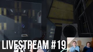 Co-op with my Brother - Let's Play Portal 2 - Livestream 19