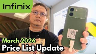 INFINIX Price List Update March 2026 | Infinix NoteEdge 5G Note50 Hot 60 GT30