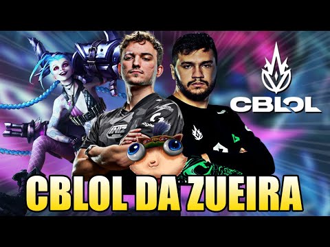 DUDS E MICAO ATINGEM NÍVEL MAXIMO DO POSICIONAMENTO - CBLOL DA ZUEIRA