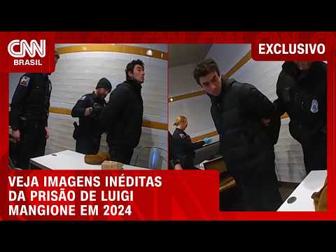 Imagens inéditas mostram momento da prisão de Luigi Mangione | CNN BRASIL