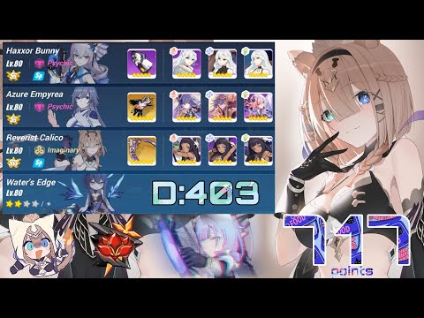 [Honkai Impact 3 SEA] EX Abyss RL (D403) - Elysia [Ice UP] (717 pts) HB(SS) AE(SS) RC(SSS) Wedge 2*