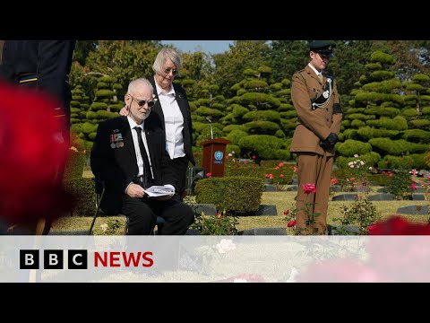 Video | Families reunite with bodies of missing British soldiers killed in Korean War | BBC News