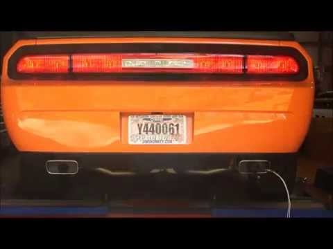 Flowmaster American Thunder Before & After on 2014 R/T Challenger Tuned by Steven Leerentveld