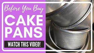 How to Buy Cake Pans | Tips for Cake Decorating Beginners!