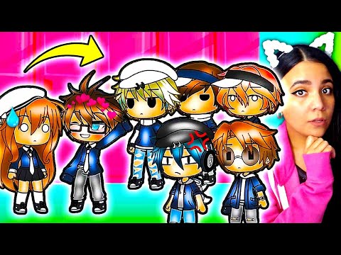 Got Added in a Random Group Chat with 6 Boys 2?! 📲💬 Gacha Life Mini Movie Reaction ft Voice Actors