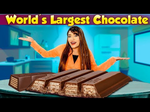 Mixing Together 10,000 CHOCOLATES  Into One *GIANT* Chocolate  Ft. Samreen Ali | Mahjabeen Ali