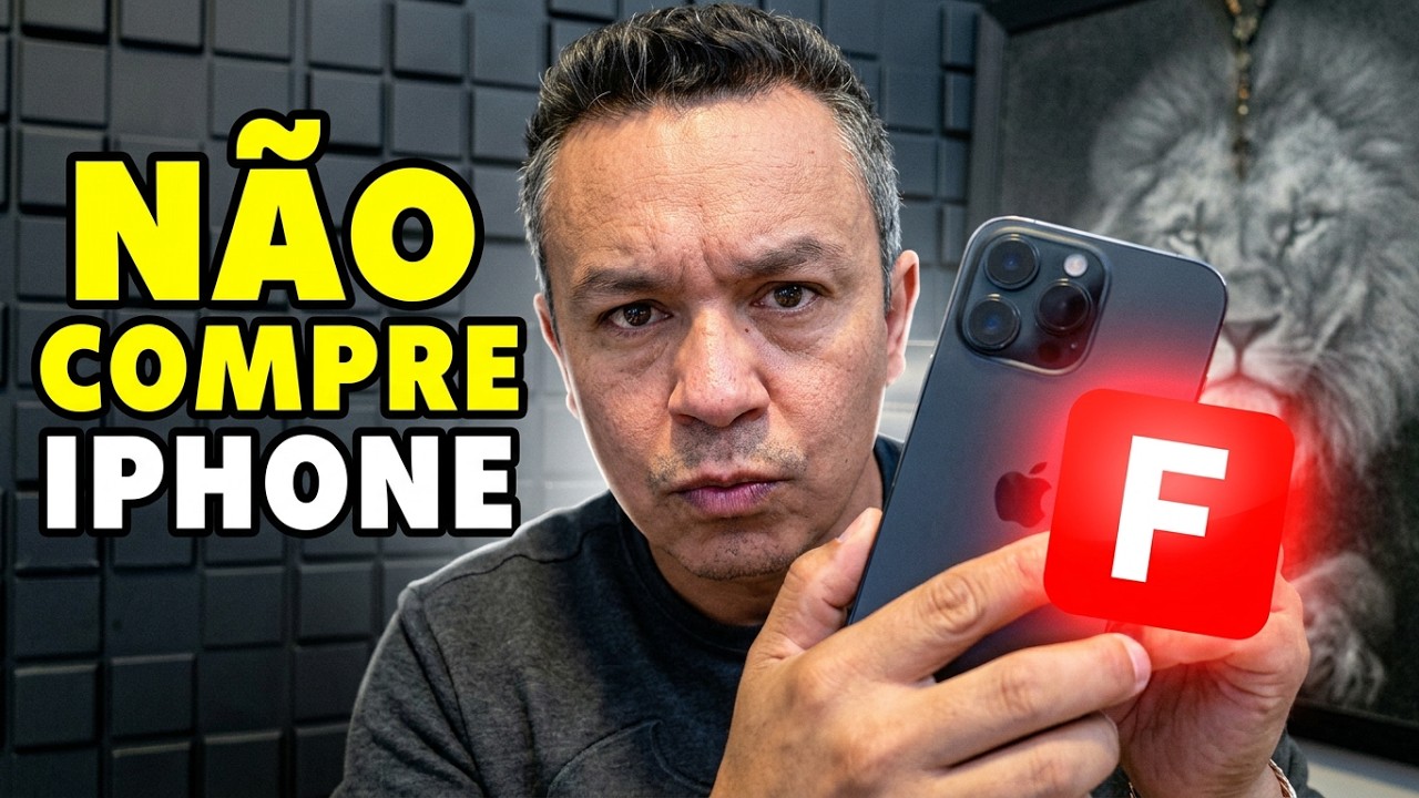NÃO COMPRE IPHONE SEM ANTES VER ESSE VÍDEO!
