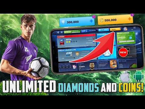 DLS 26 Hack/Mod - How to Get Unlimited Coins & Diamonds in Dream League Soccer 2026 (iOS, Android)