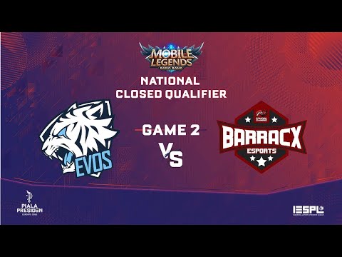 Kualifikasi Tertutup: EVOS vs PG.BARRACX Game 2
